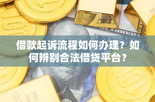 武汉借款起诉流程如何办理？如何辨别合法借贷平台？
