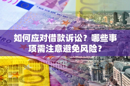 武汉如何应对借款诉讼？哪些事项需注意避免风险？