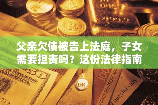 武汉父亲欠债被告上法庭，子女需要担责吗？这份法律指南必须看完