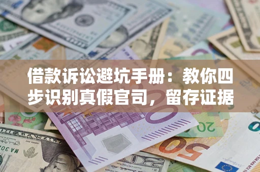 武汉借款诉讼避坑手册：教你四步识别真假官司，留存证据不踩雷
