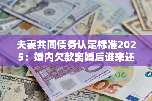 武汉夫妻共同债务认定标准2025:婚内欠款离婚后谁来还? 武汉夫妻共同债务认定标准2025:婚内欠款离婚后谁来还?