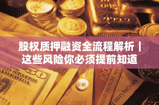 武汉股权质押融资全流程解析｜这些风险你必须提前知道