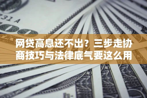 武汉网贷高息还不出？三步走协商技巧与法律底气要这么用