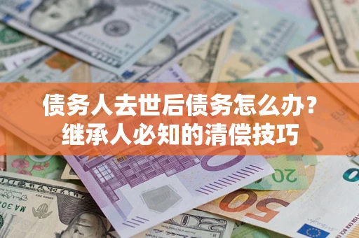 武汉债务人去世后债务怎么办？继承人必知的清偿技巧